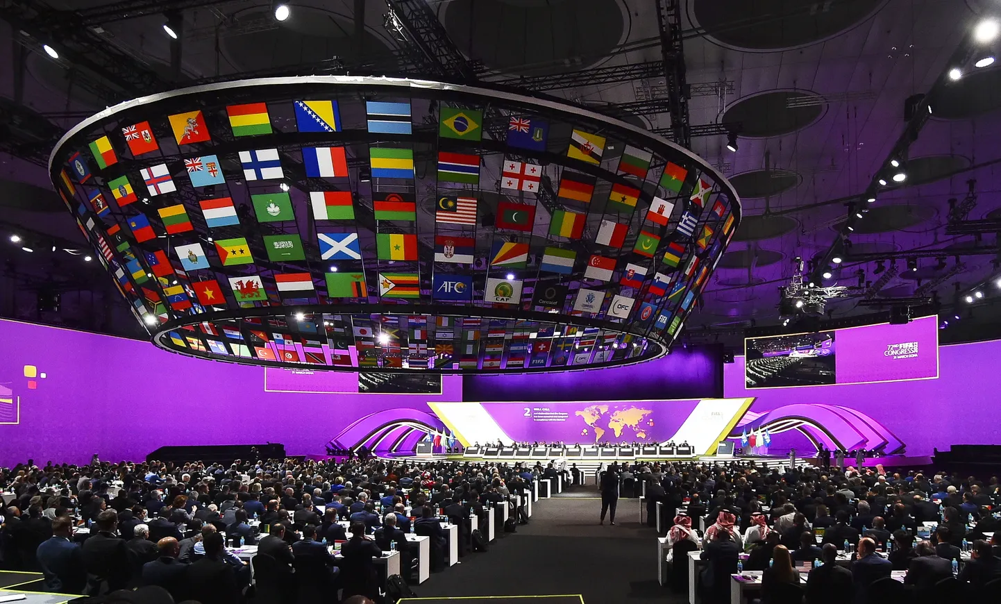 FIFA kongress peetakse aasta lõpus MM-finaaturniiri võõrustavas Katari pealinnas Dohas.