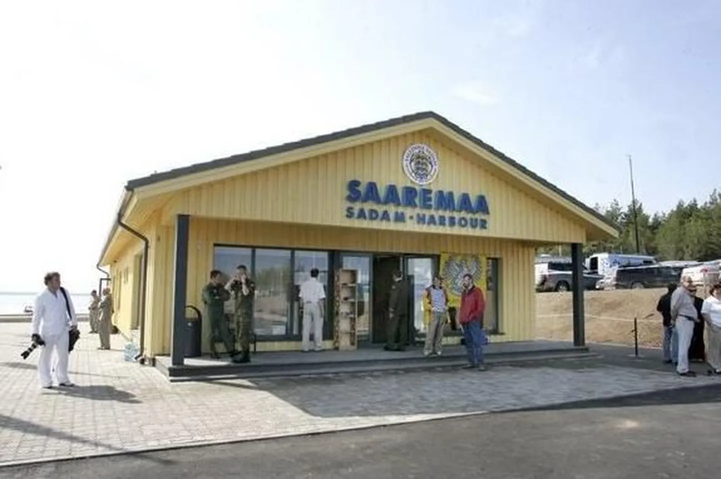 Pildil on Saaremaa süvasadam.