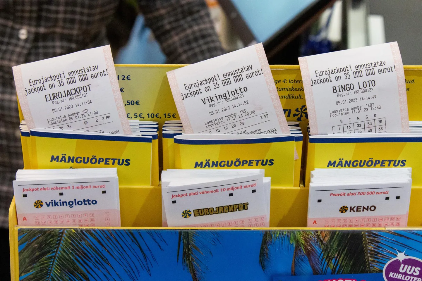 Eelmisel nädala välja loositud väga suure võidu andis Eurojackpot.