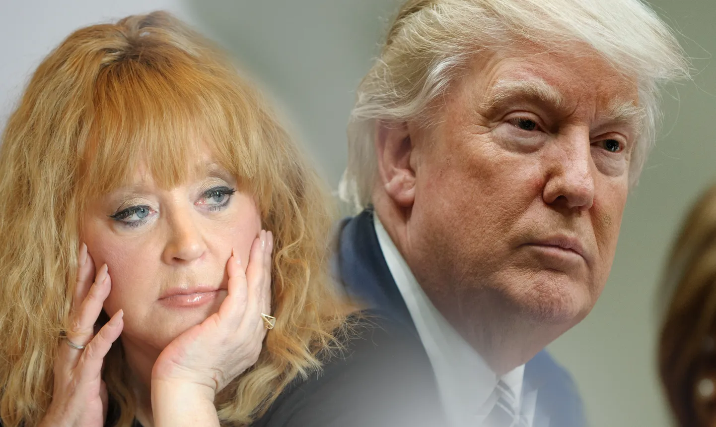 Алла Пугачева и Дональд Трамп.