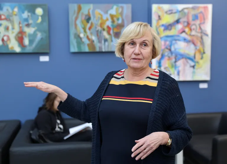 Lemme Haldre sõnul võimaldab maalimine leida ka kunstnikul sisemist tasakaalu.
