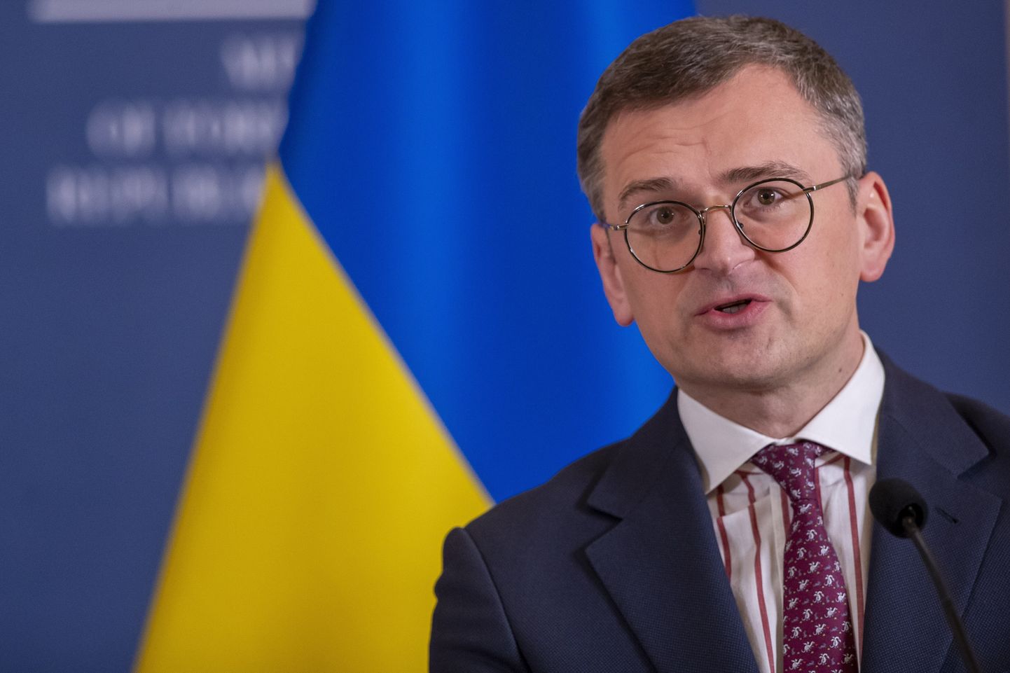 Ukrainas ārlietu ministrs Dmitro Kuleba.