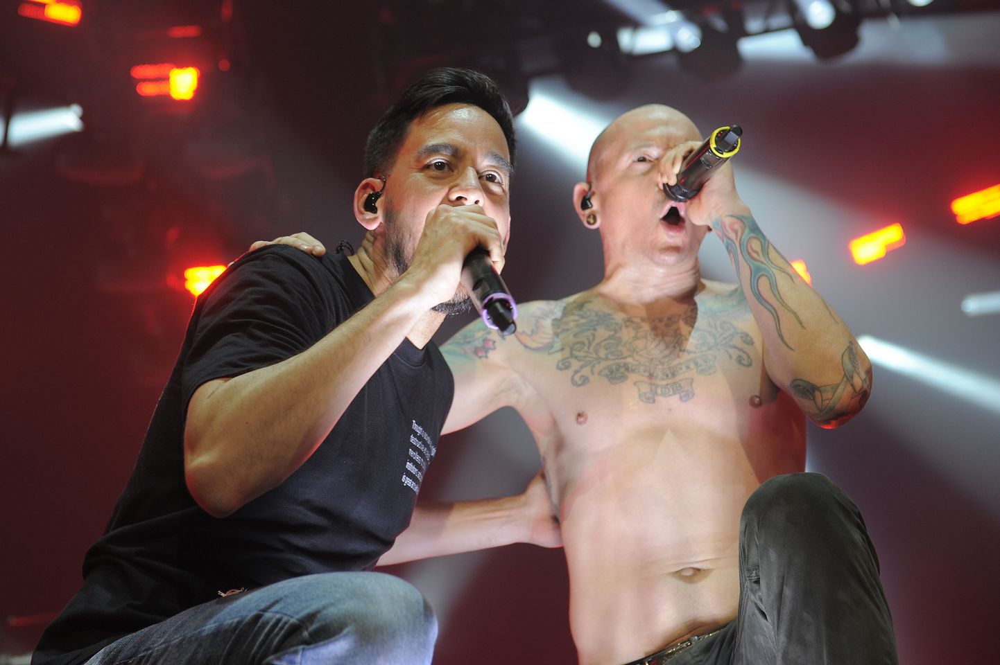 Linkin Parki vokalistid Mike Shinoda ja Chester Bennington