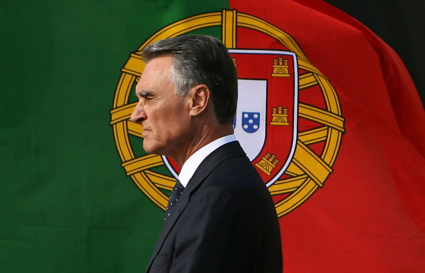 Portugali president Aníbal Cavaco Silva..