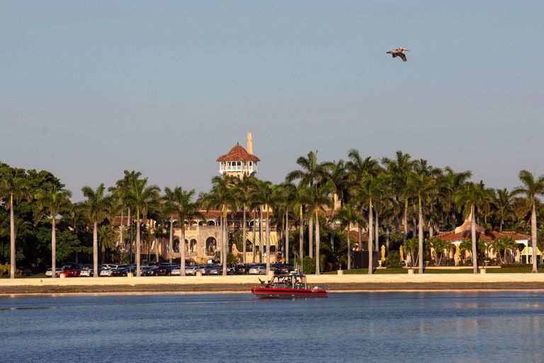 Donald Trumpi Mar-a-Lago villa Floridas Palm Beachis