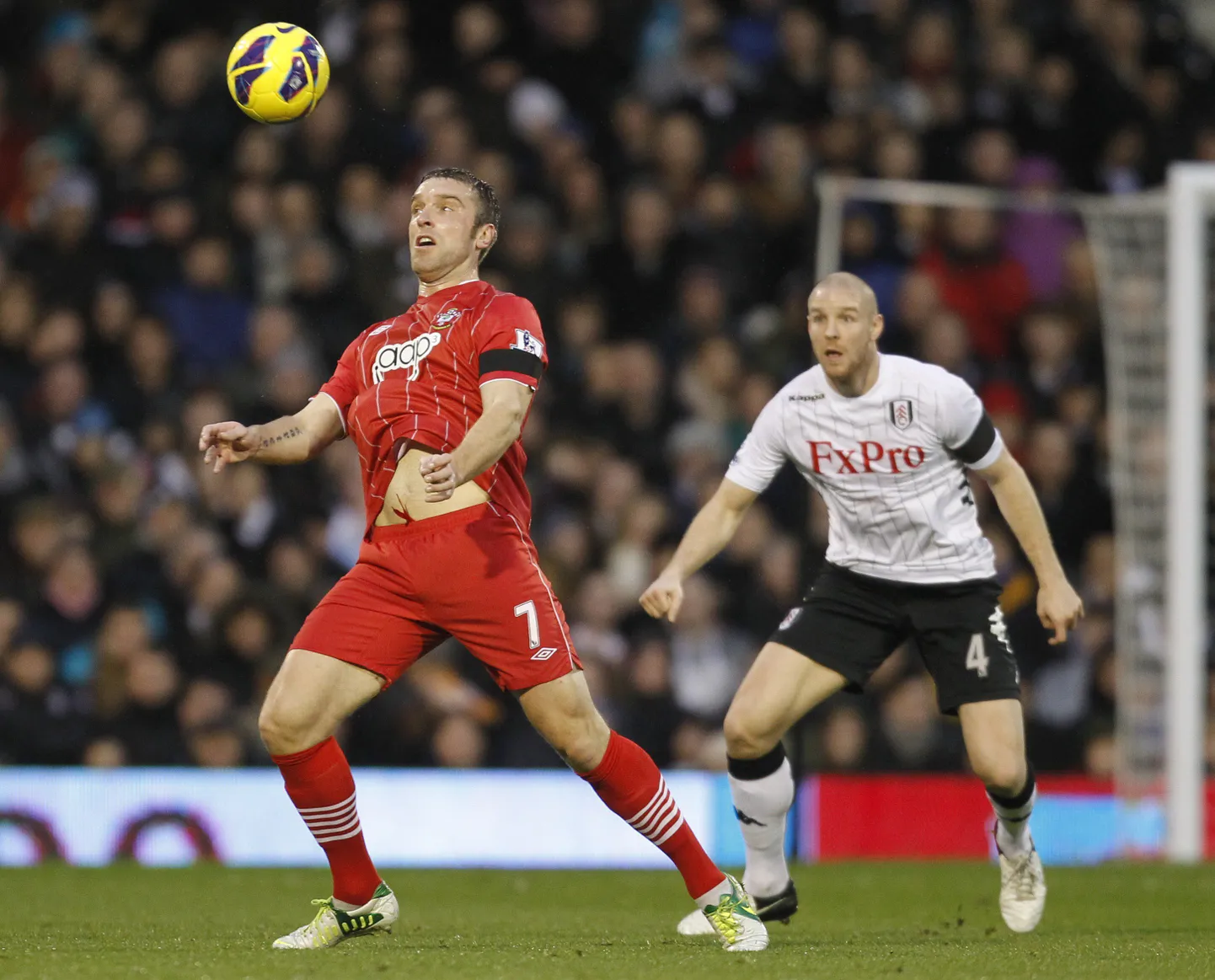Rickie Lambert (vasakul).