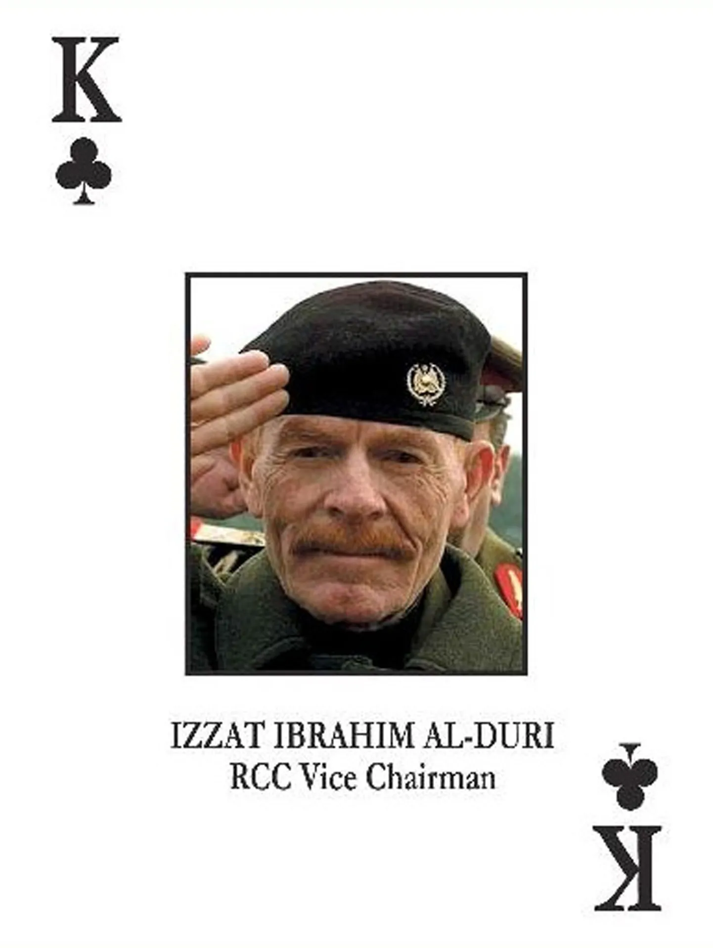 Saddam Husseini omaaegse asetäitja Izzat Ibrahim al-Douri.