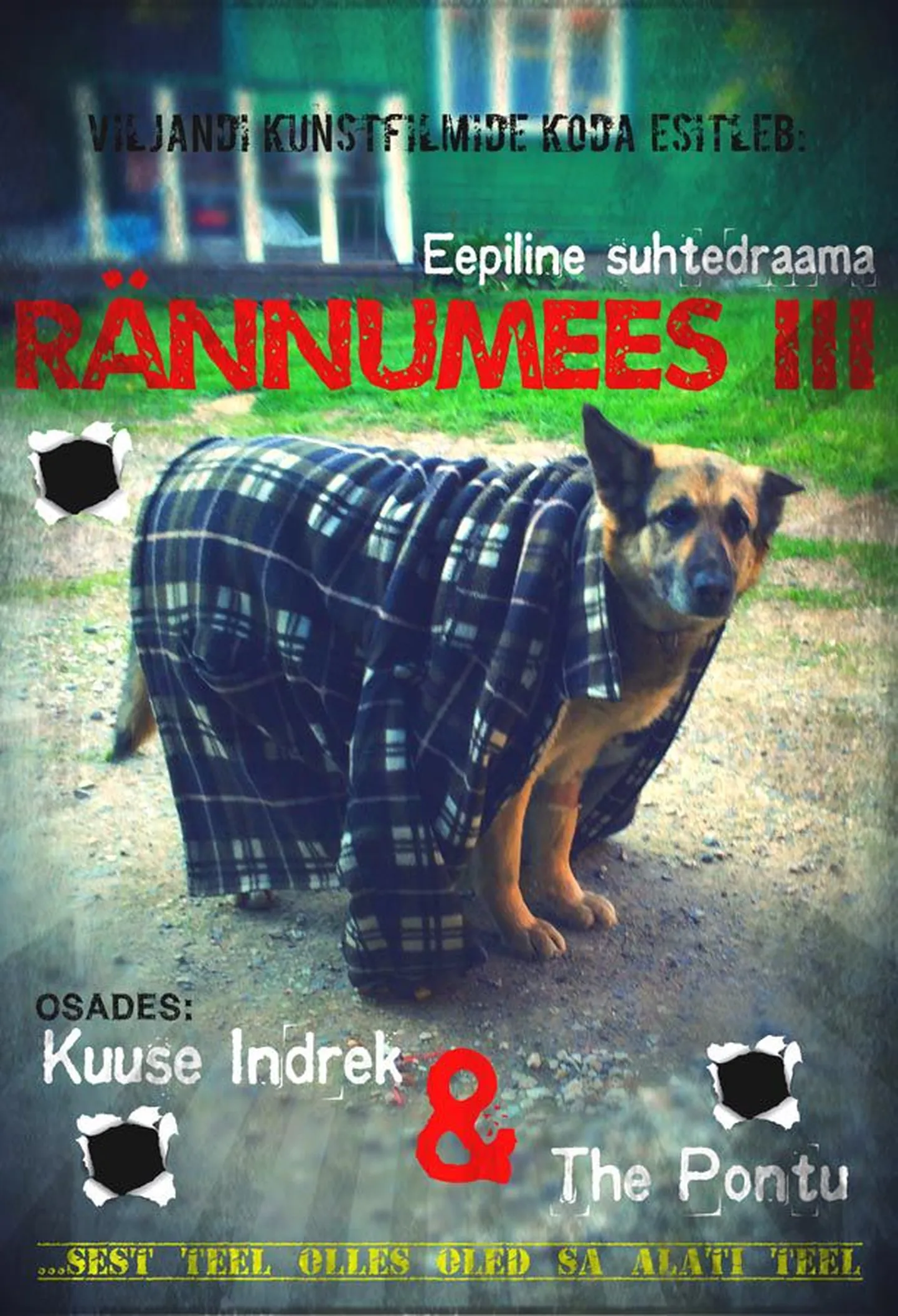Mõne minuti jooksul saab puusalt tulistatud fotoplõksust Pixlri abiga täiesti arvestatav filmiplakat.