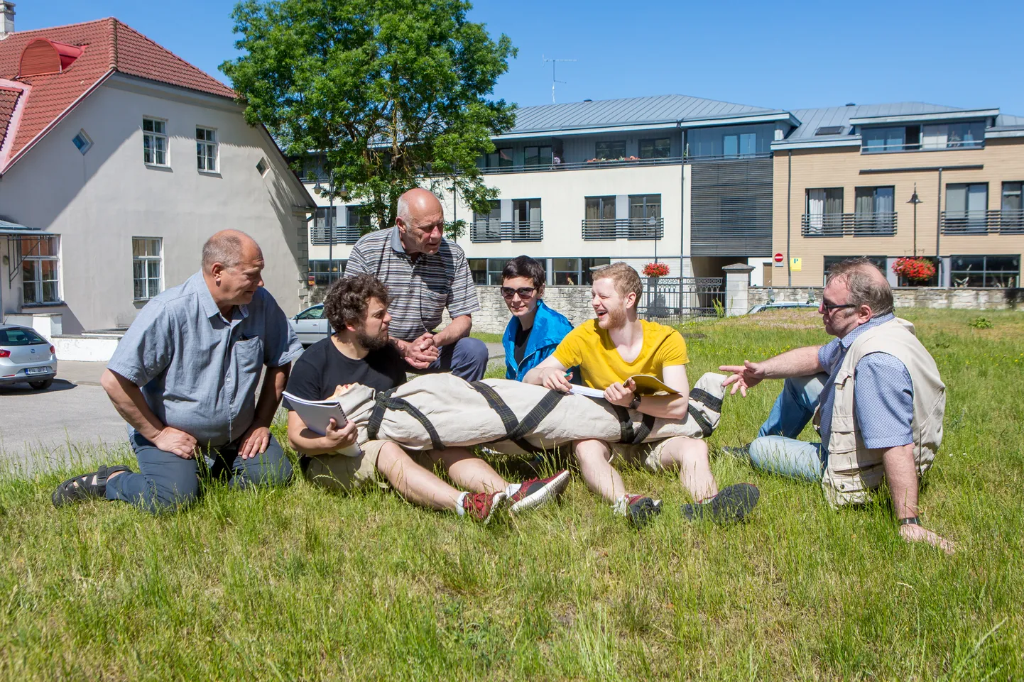 ESIMESED PROOVID: Raivo Rüütel, Jürgen Gansen, Raivo Trass, Triinu Meriste, Markus Habakukk ja Peeter Tammearu.