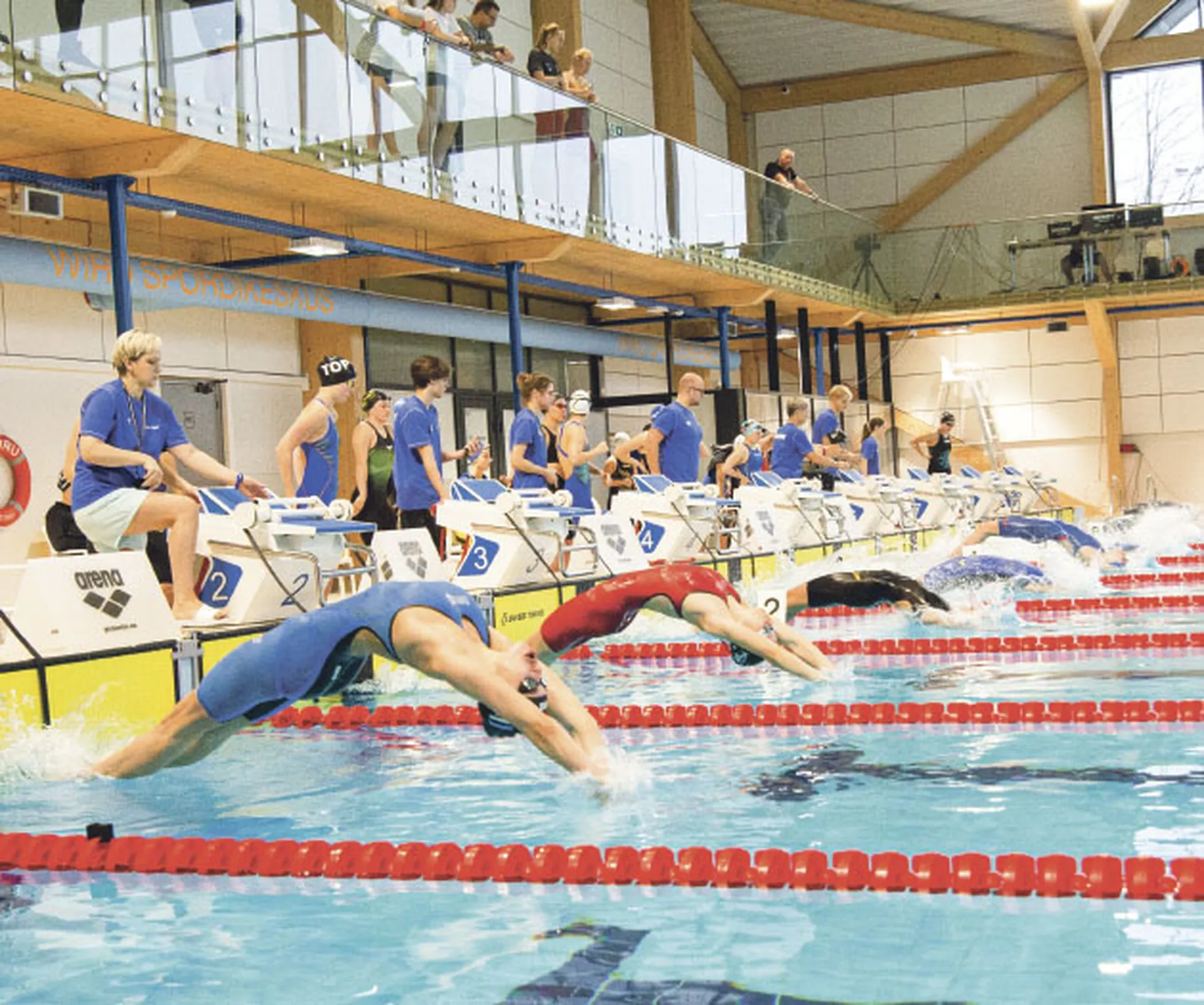 Kohtla-Järve uue spordikeskuse ujula on uusim Eestis ning seda kasutavad niiharrastajad kui tippsportlased.