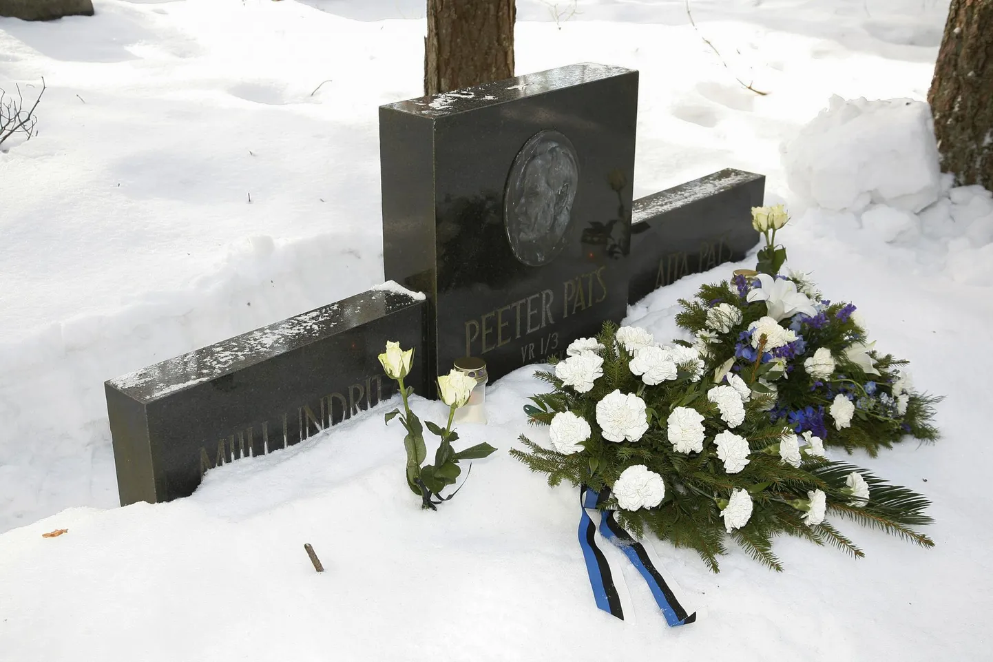 Metsakalmistul peetakse meeles Vabadusristi kavaleri Peeter Pätsi.
