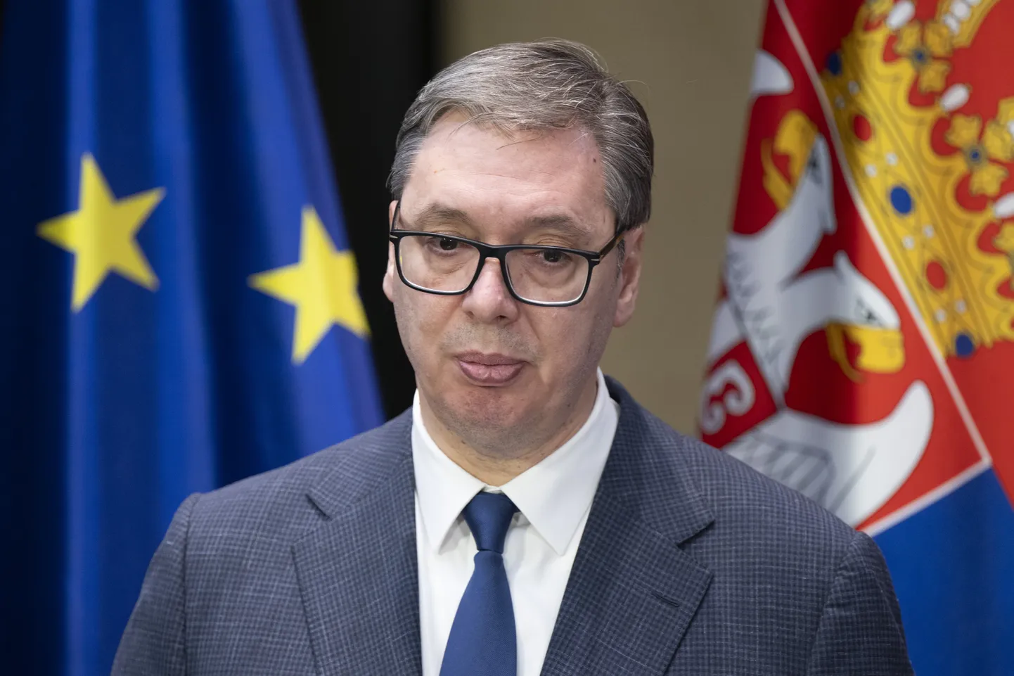 Serbia president Aleksandar Vučić.