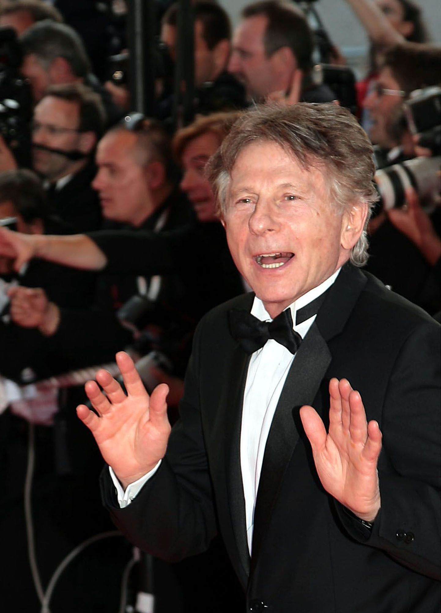 Roman Polanski – veel tulede säras. Aasta on 2007 ja koht Cannes.