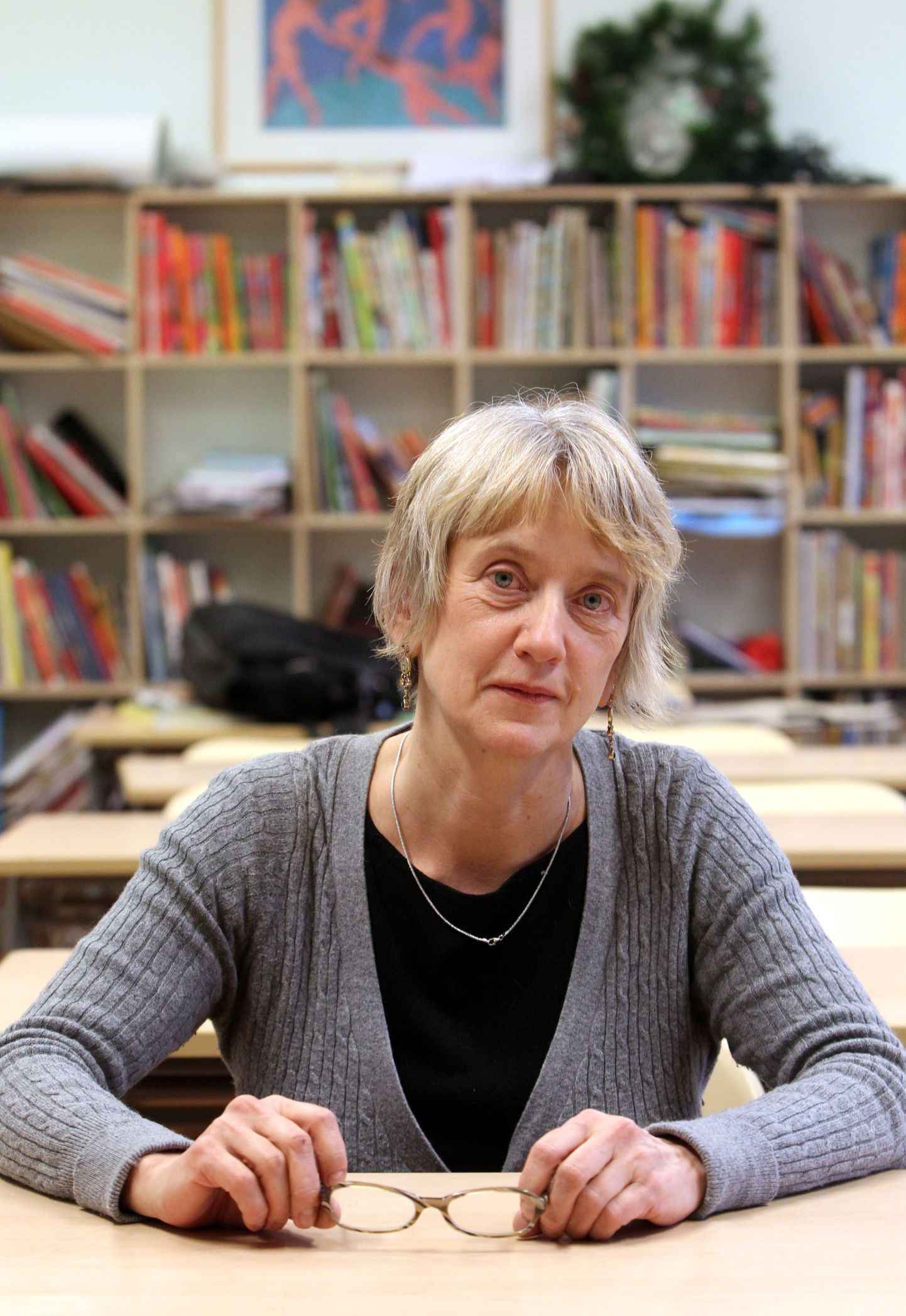 Prantsuse lütseumi ajalooõpetaja Karin Lippus.