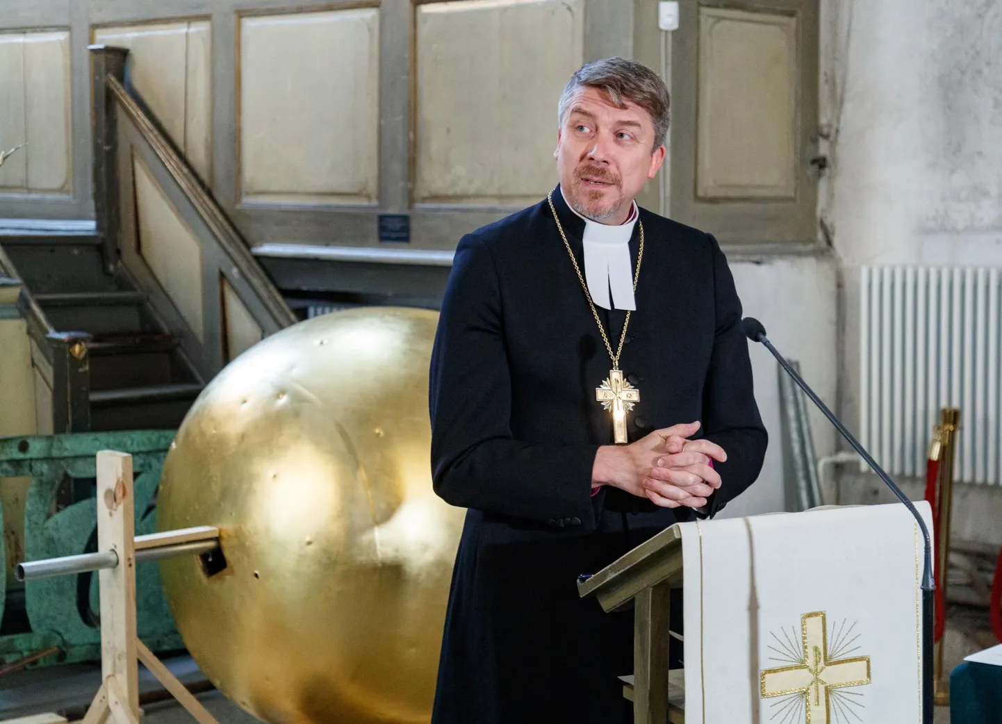 Архиепископ EELK, председатель Совета Церквей Эстонии Урмас Вийльма.