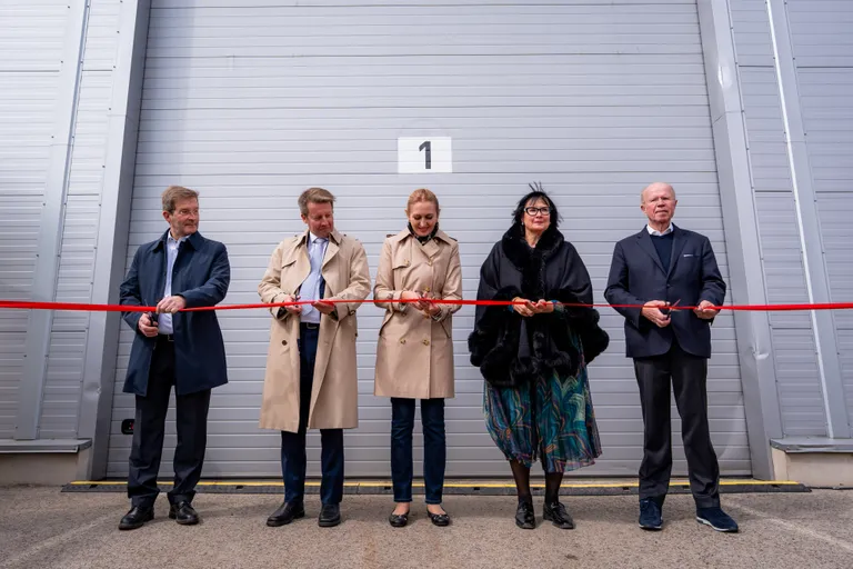 Открытие завода Fortaco Group в Нарве, 15 мая 2025 года.