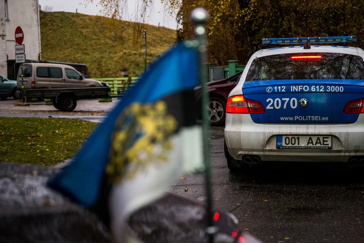 Rakvere, 27.10.2016. 
President Virumaa visiidil. Kohtumine Lääne-Virumaa omavalitsusjuhtidega. Pildil politsei.
FOTO: EERO VABAMÄGI/POSTIMEES
