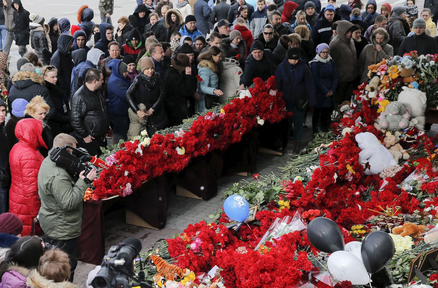 Täna Rostovis toimunud mälestustseremoonia.