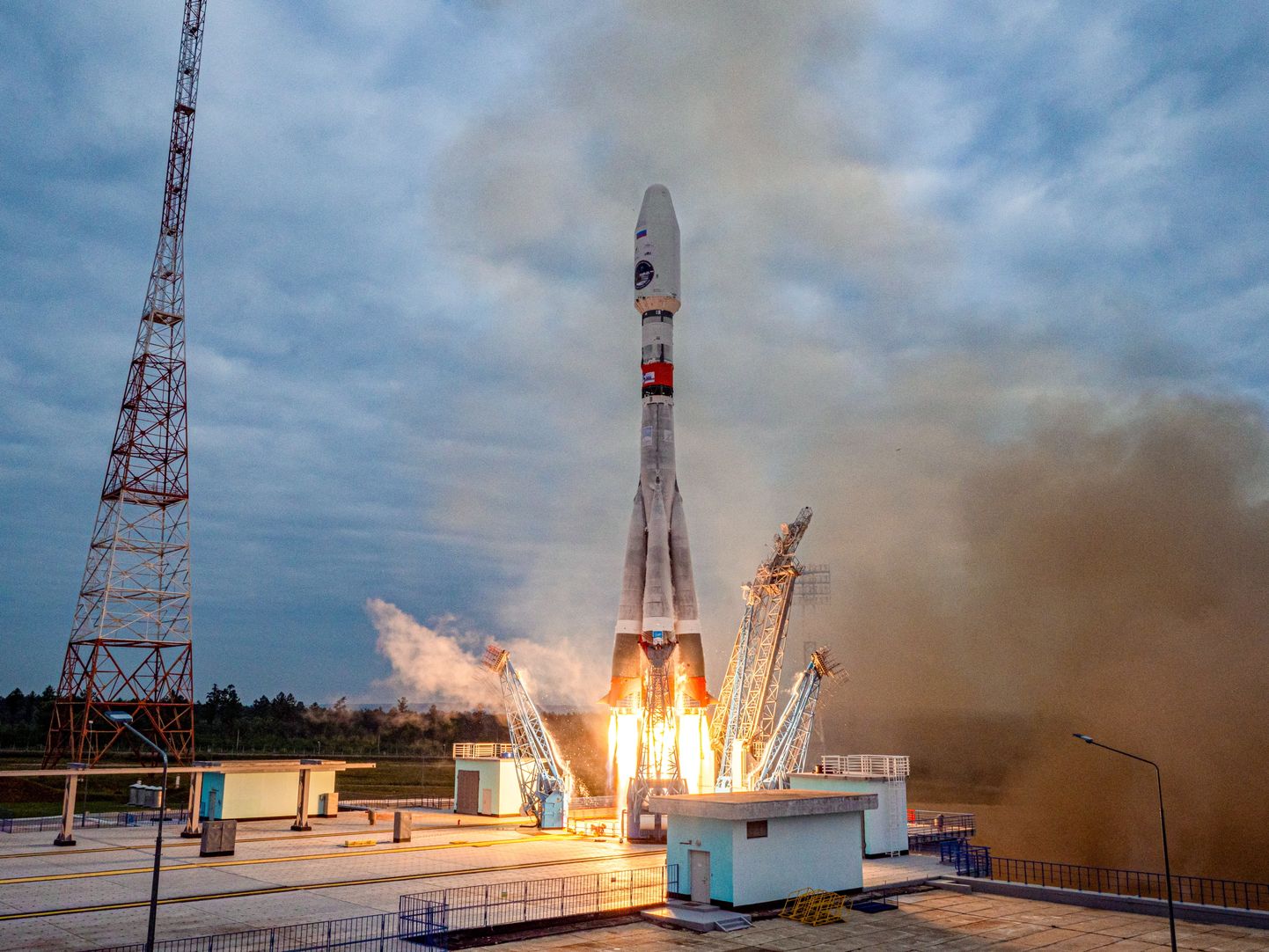 Luna-25 start Vostotšnõi kosmodroomilt 11. juuli hommikul 2023.
