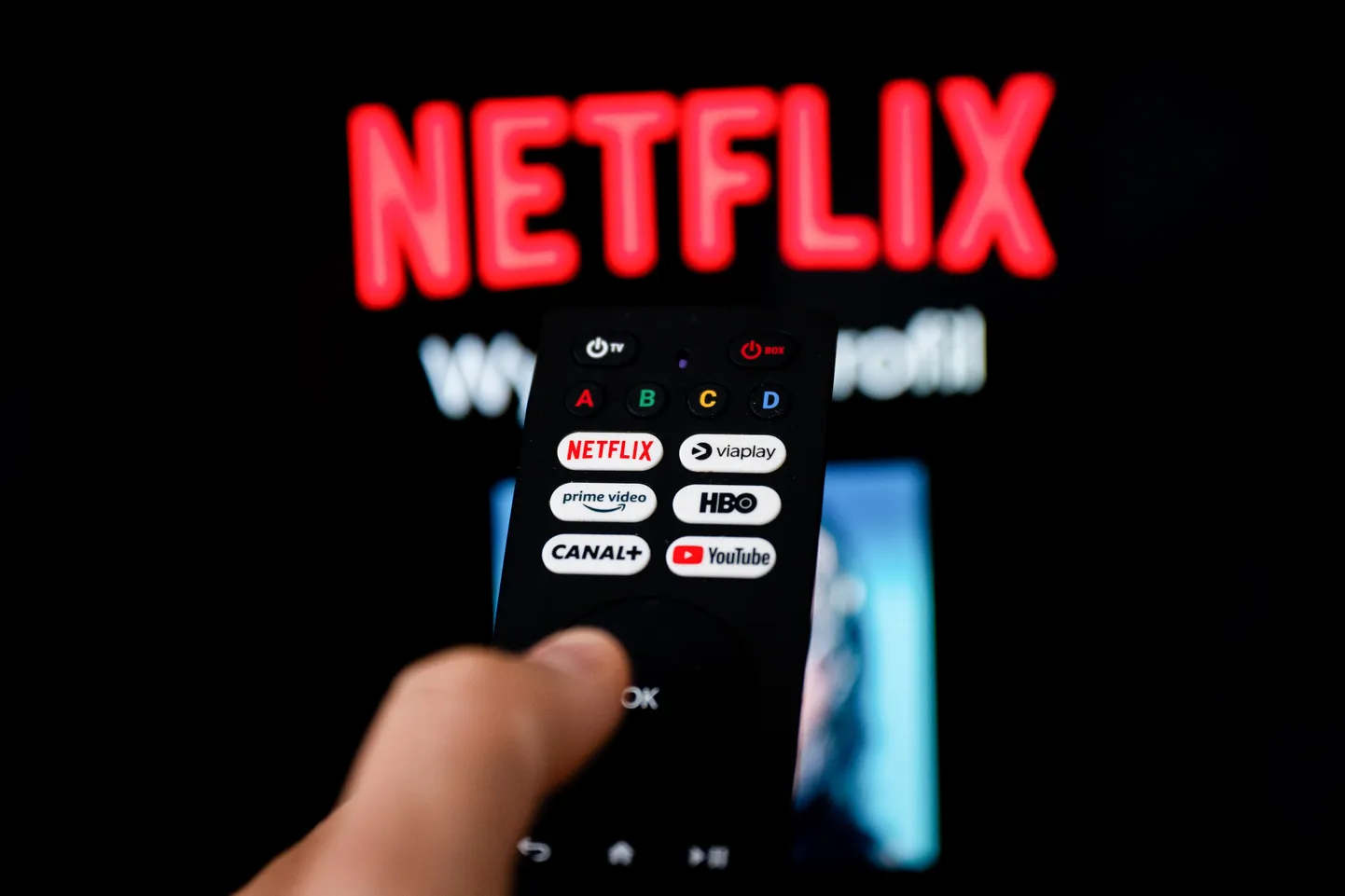 Netflixi logo.