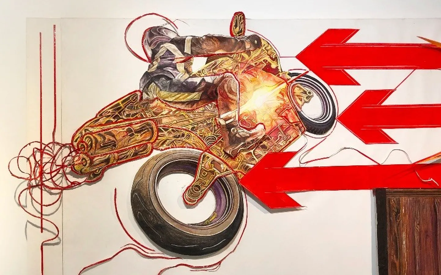 Detail teosest: Raul Rajangu "I Can't Breathe" (2021) autoritehnika