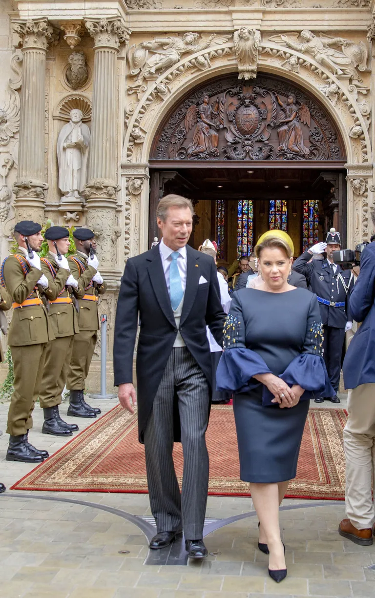 Luksemburgi suurhertog Henri ja ta abikaasa, suurhertsoginna Maria-Teresa