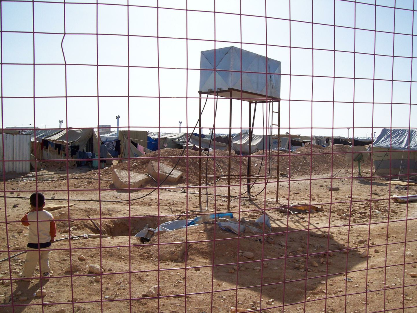 Al Tanfi põgenikelaager.