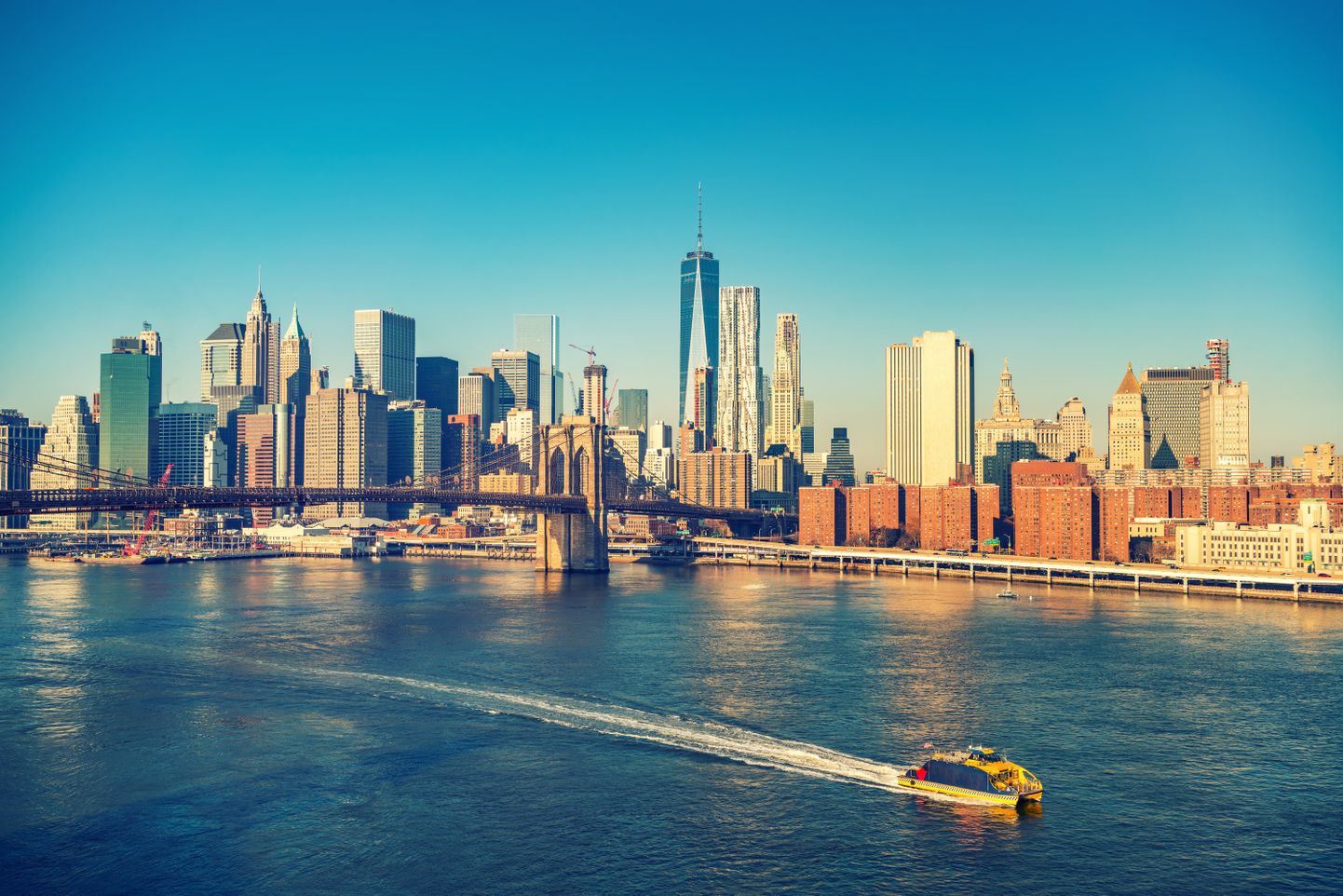 Manhattan ja Brooklyni sild New Yorgis