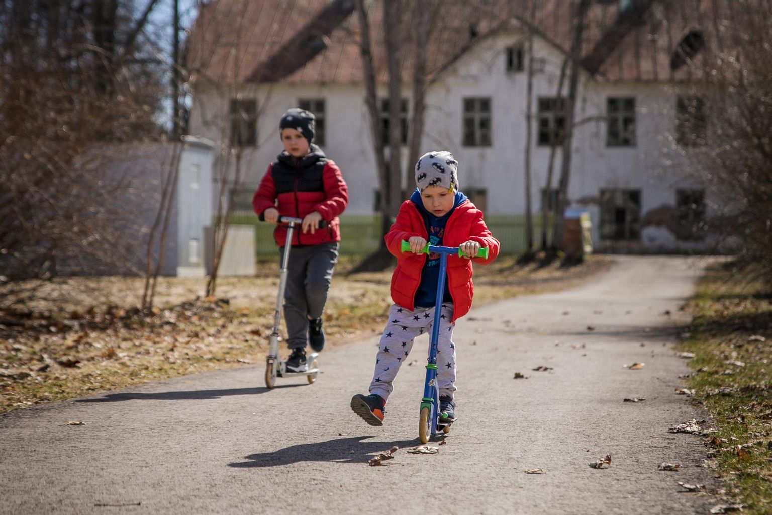 Eestisse jõudnud Ukraina lapsed, pilt on illustratiivne
