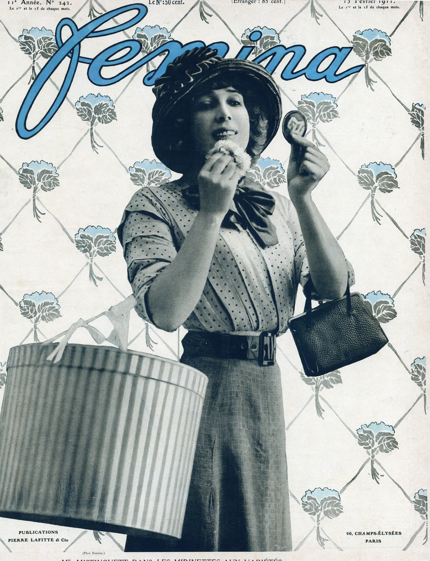 Naine käekotiga. 1911.