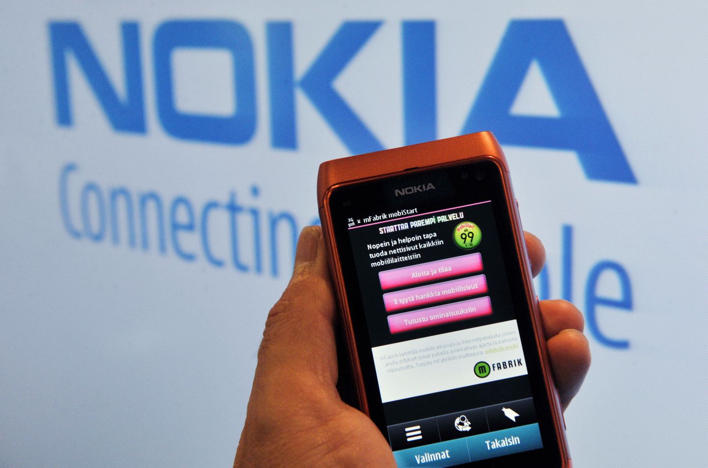 Nokia hoiab enda käes ligi kolmandikku mobiiliturust.