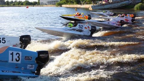 Viljandi veemotosportlased olid Lätis edukad