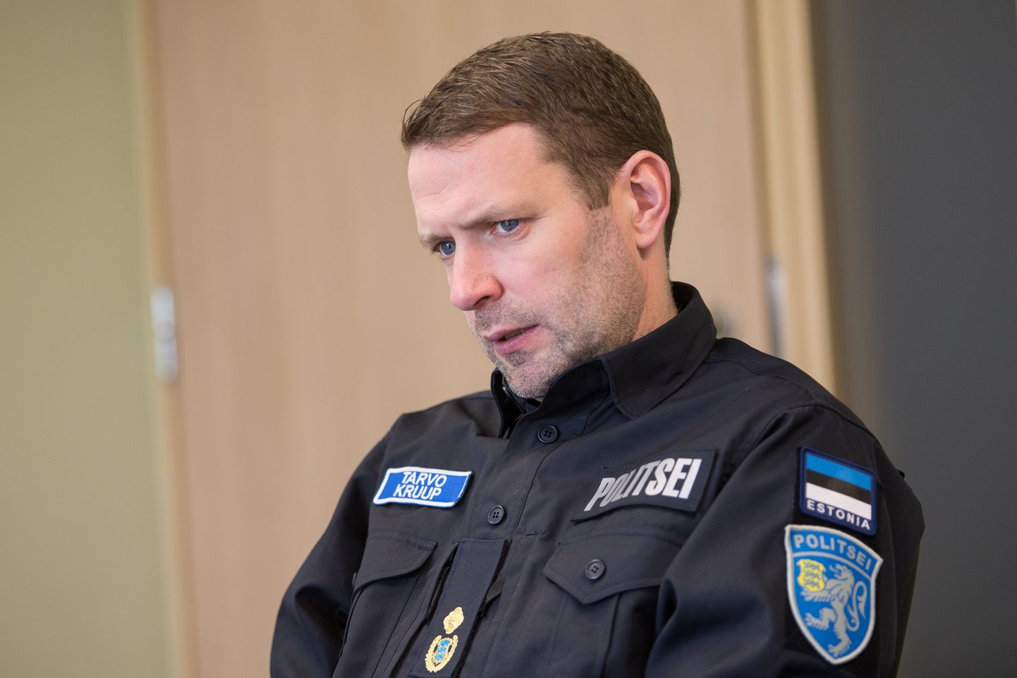 Ida politseiprefekt Tarvo Kruup.