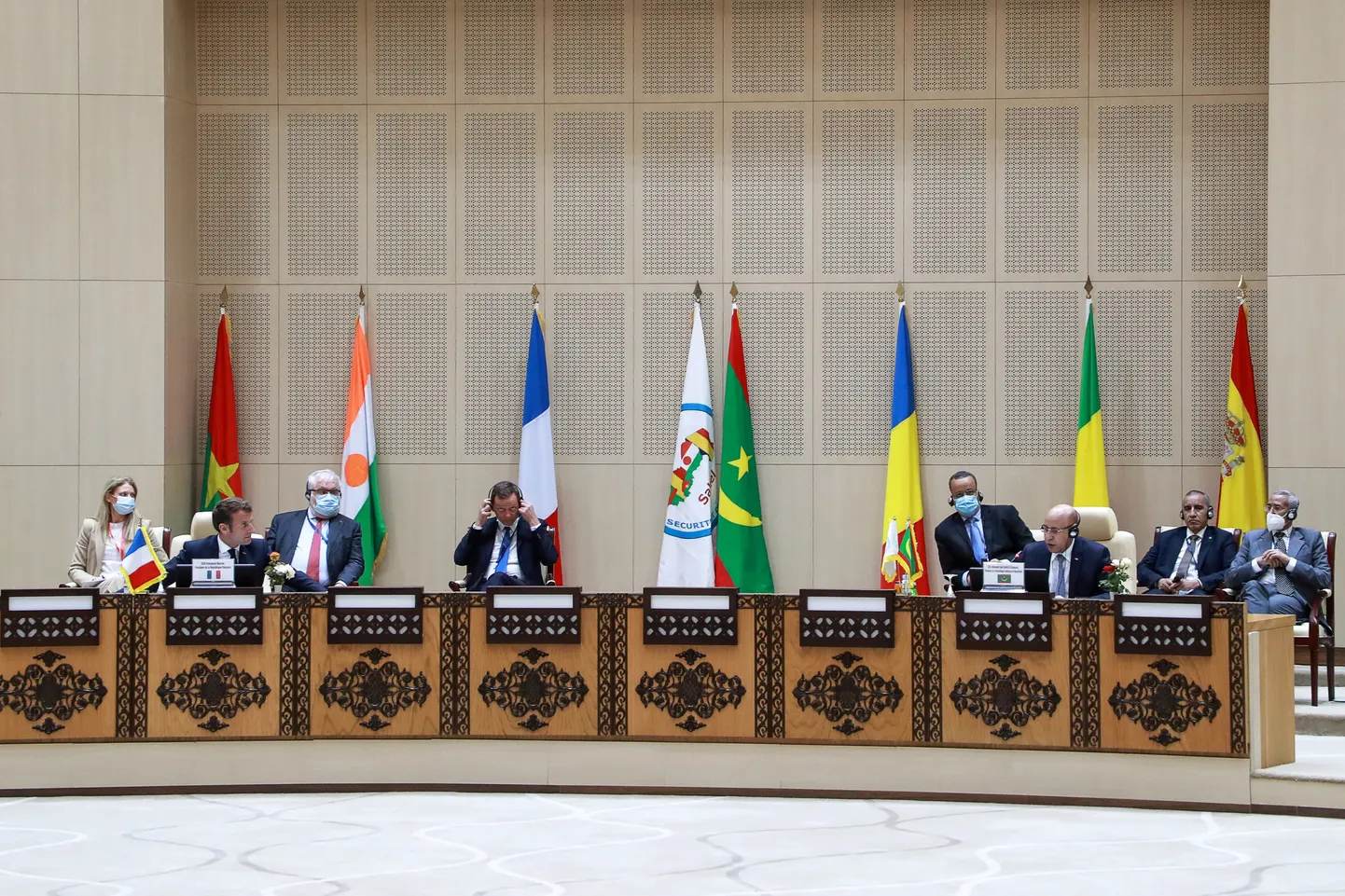 Kohtumisel Nouakchottis.