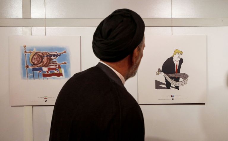 Iraanis toimus Donald Trumpi pilavate karikatuuride võistlus