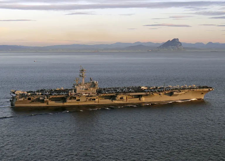 USS George H.W Bush.