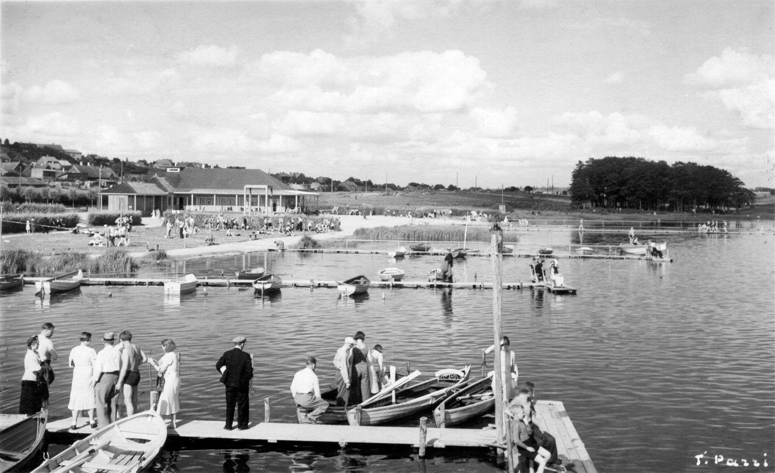 Arnold Sepa «Raisatud suvi» on idülliline vaade 1930. aastate Viljandile. Nii näiteks nägi 1930. aastate lõpus välja Viljandi järve rand.