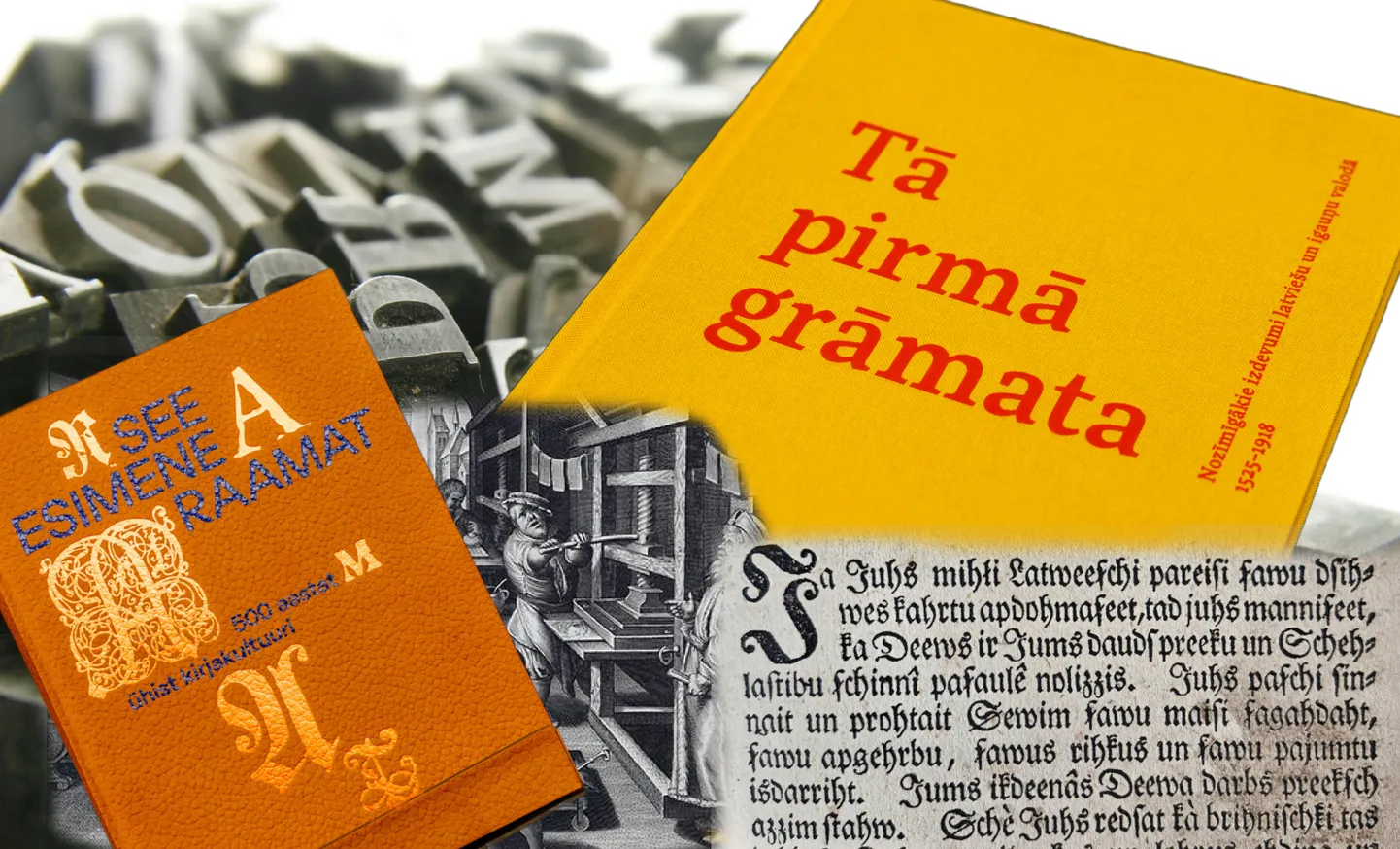 Igaunijas un Latvijas pētnieku rakstu krājumi "Tā pirmā grāmata" ("See esimene raamat").