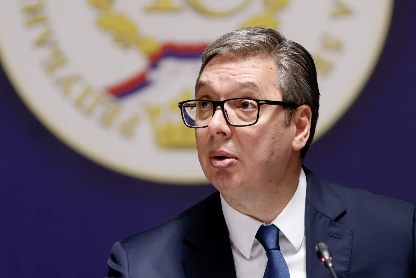 Serbijas prezidents Aleksandars Vučičs