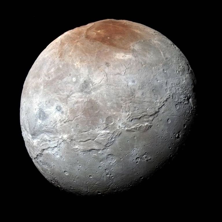 Pluuto kuu Charon. Foto: NASA