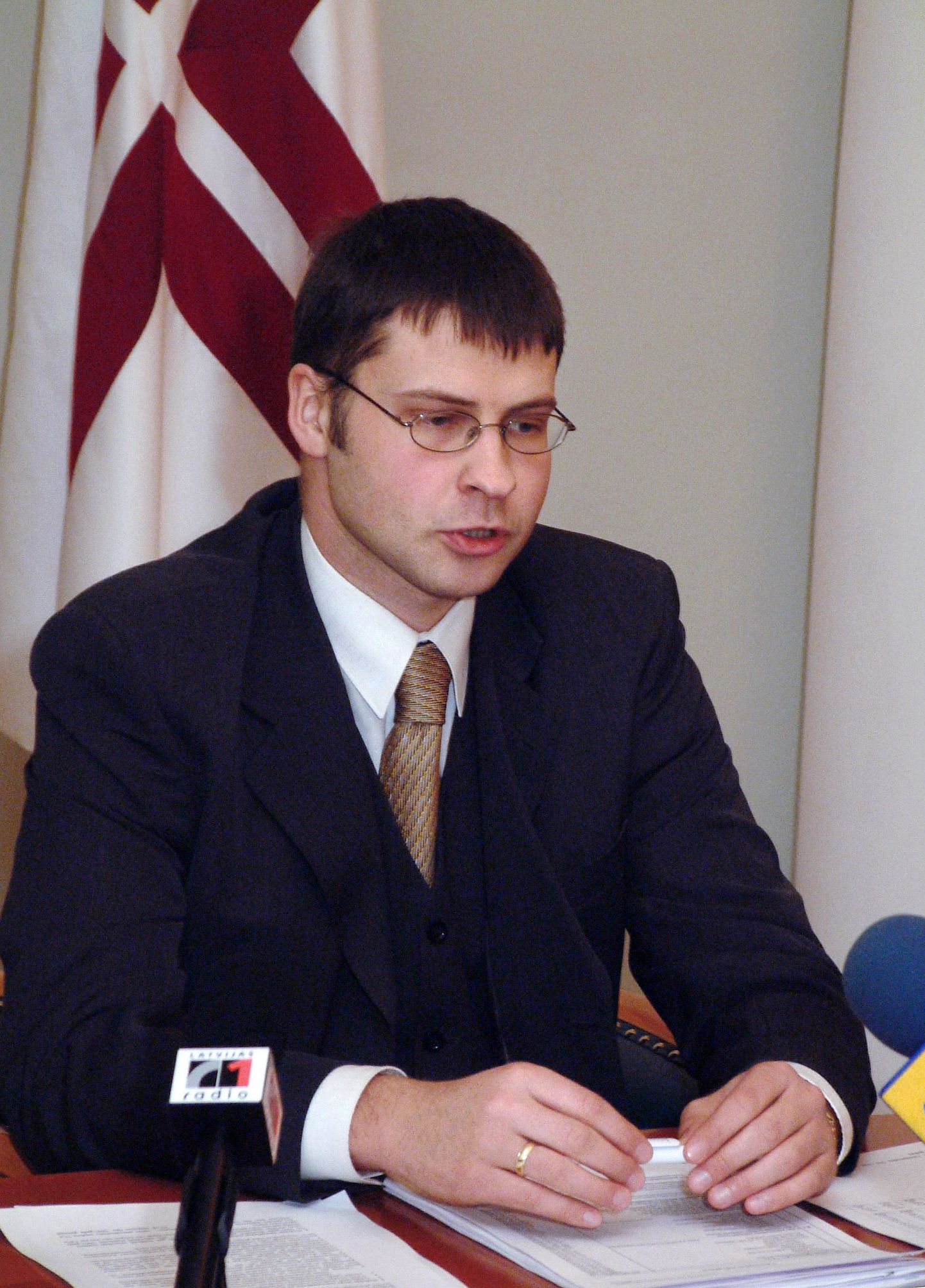 Peaministrikandidaat Valdis Dombrovskis