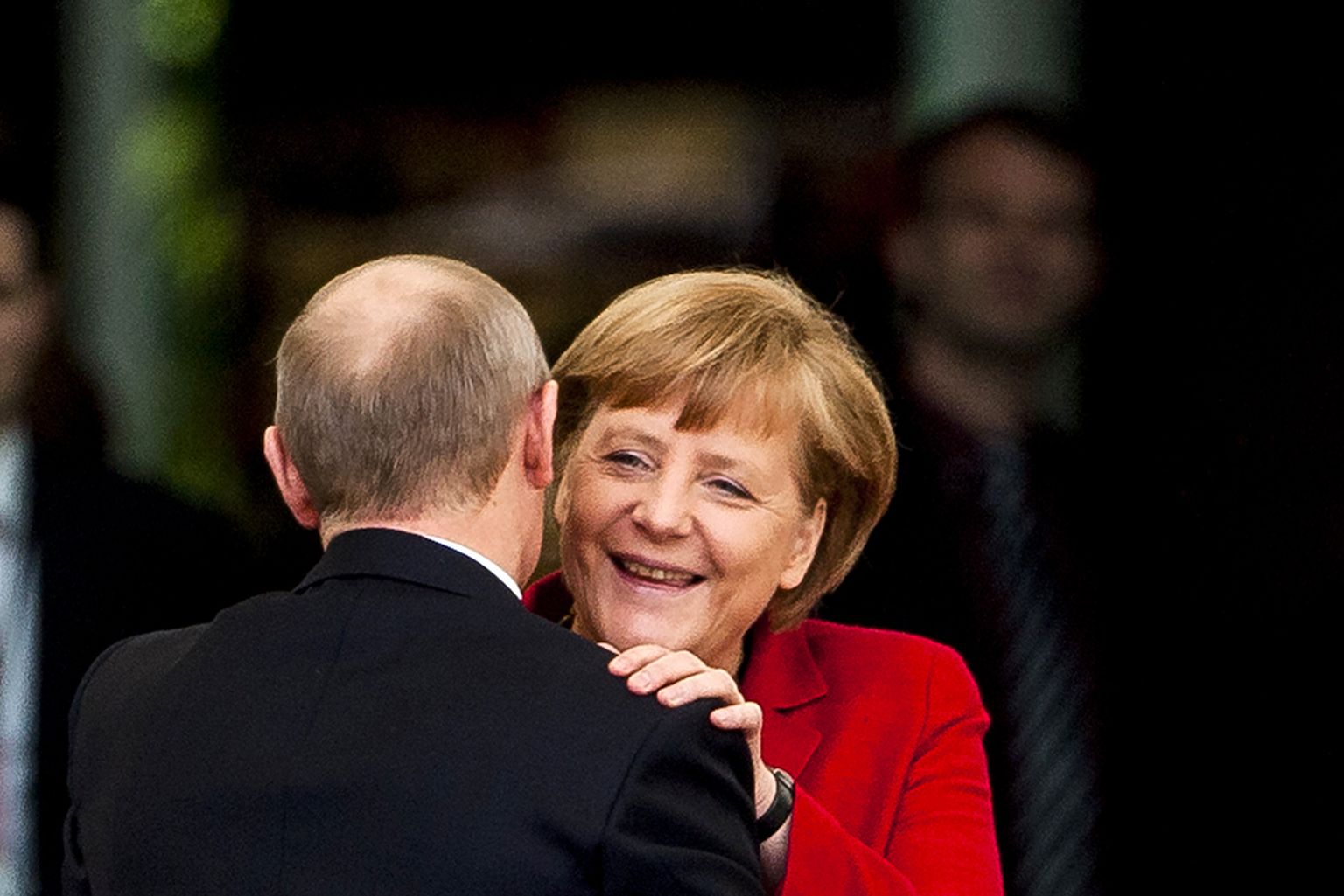 Putin ja Merkel.