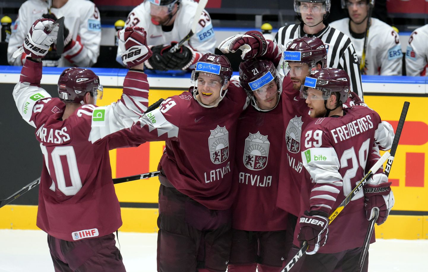 Latvijas izlases hokejisti