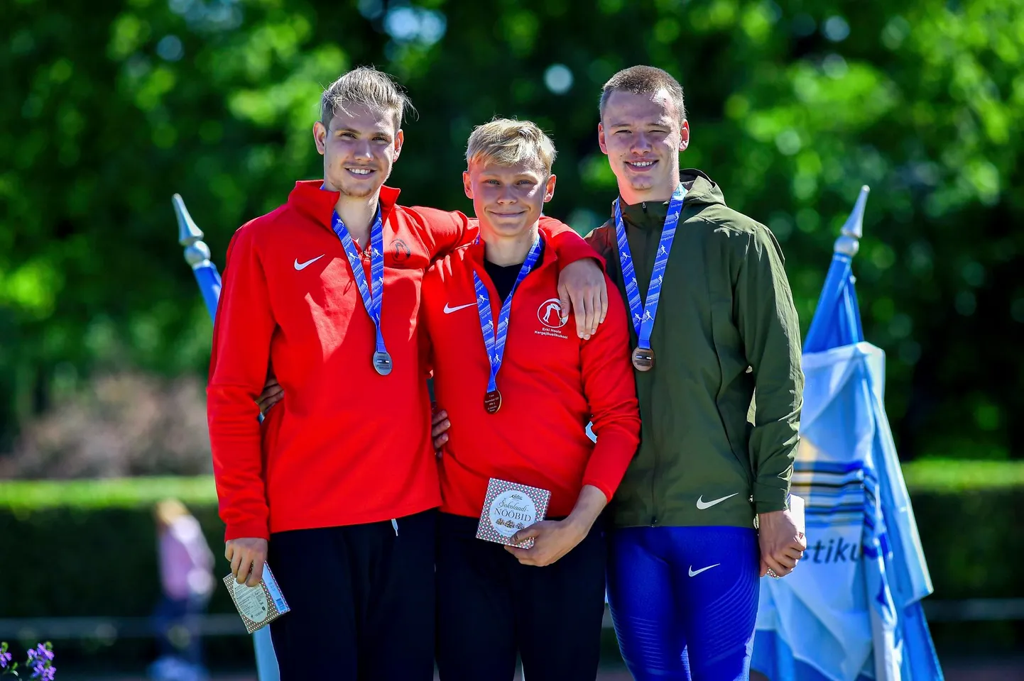 Karl Kristjan Kajak (paremal) tõi kaks pronksi.