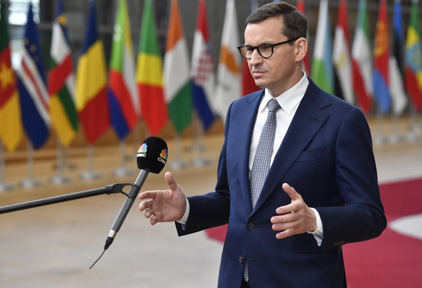 Poola peaminister Mateusz Morawiecki.