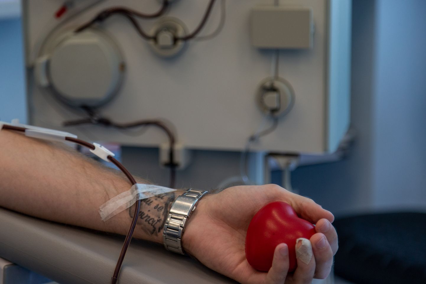 Pühadesaginas jääb verekeskuses doonoreid vähemaks.