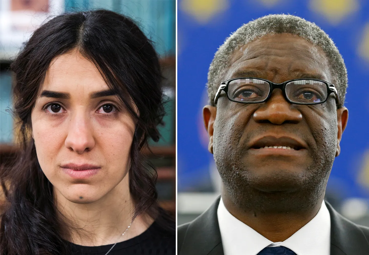 Denis Mukwege ja Nadia Murad