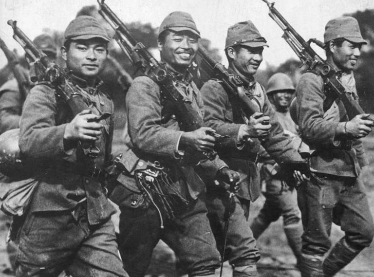 Jaapani sõdurid.