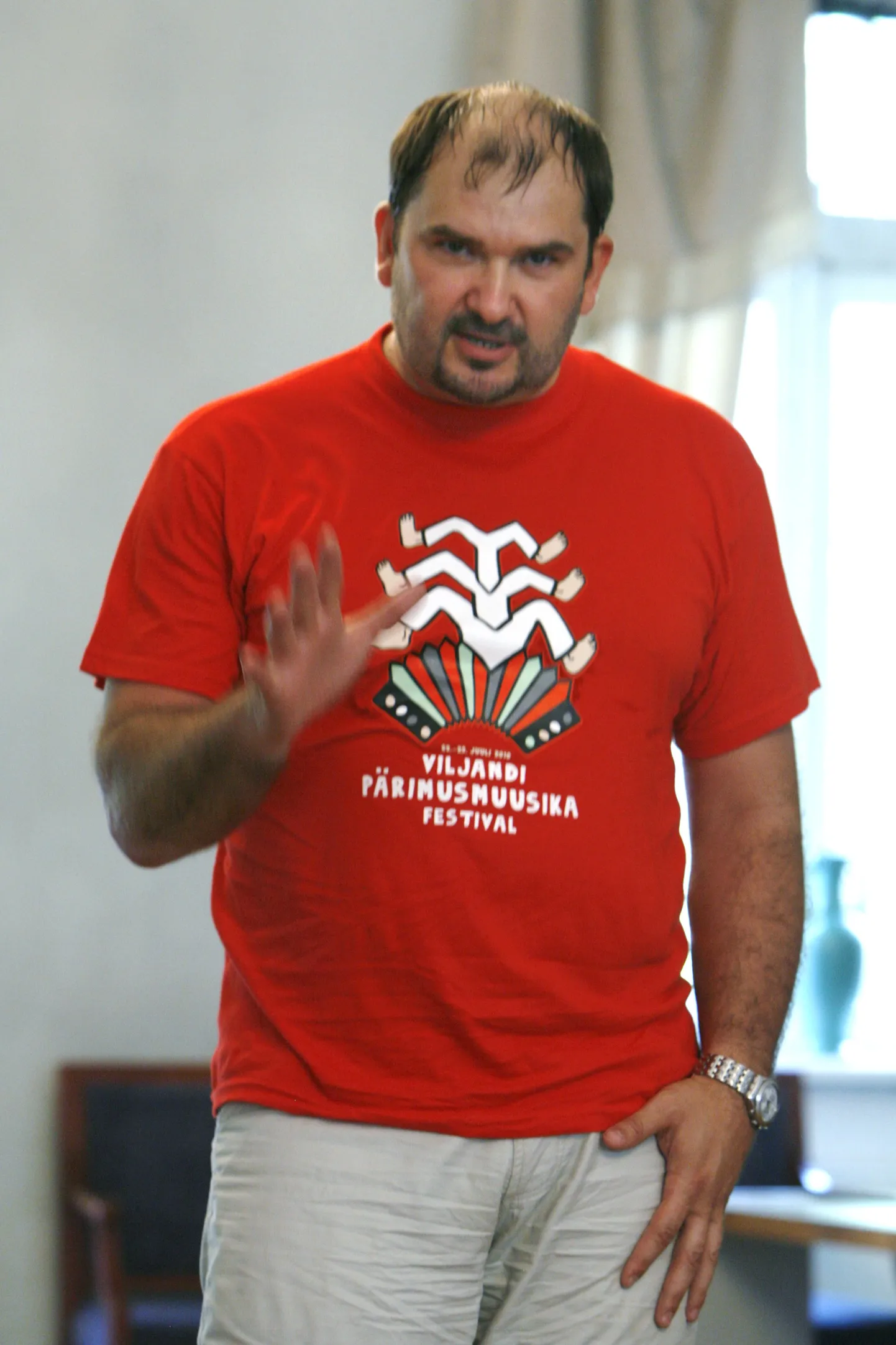 Festivali korraldaja Ando Kiviberg.