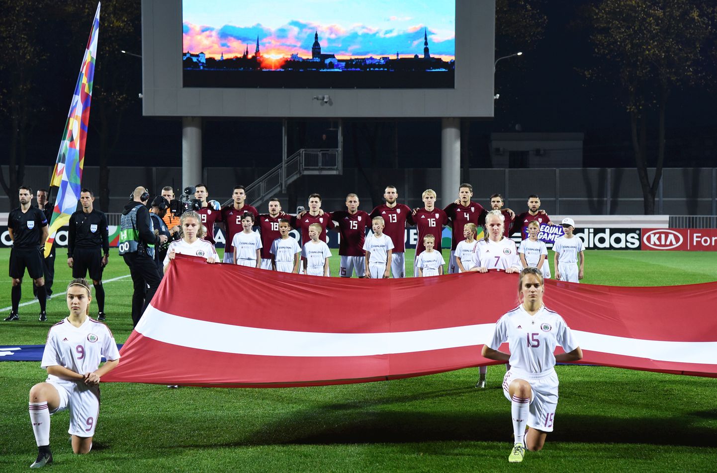 Сборная Латвии по футболу